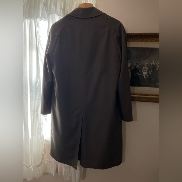 Vintage London Fog Gray-Tan Coat - Picture 2 of 11